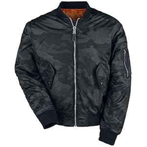 Brandit MA1 Bomberjack zwart Basics