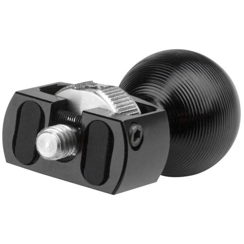 Image of Kupo Super Knuckle Ball with 1 /4 inch-20 Screw for Camera and Accessory Mounting, CNC Aluminum Ball with Anti-Slip Base for Super Knuckle System (KG074411)