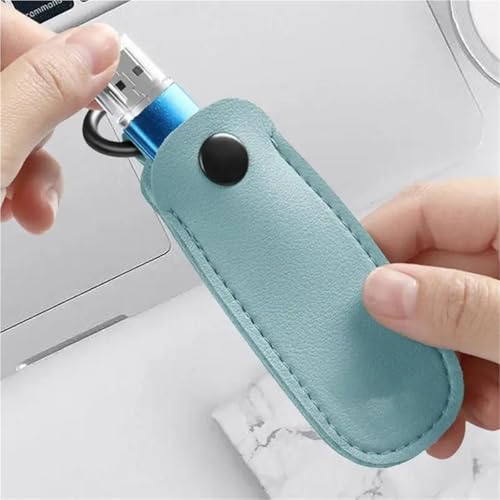 Funda de piel para disco en U que evita pérdidas de datos y USB 3