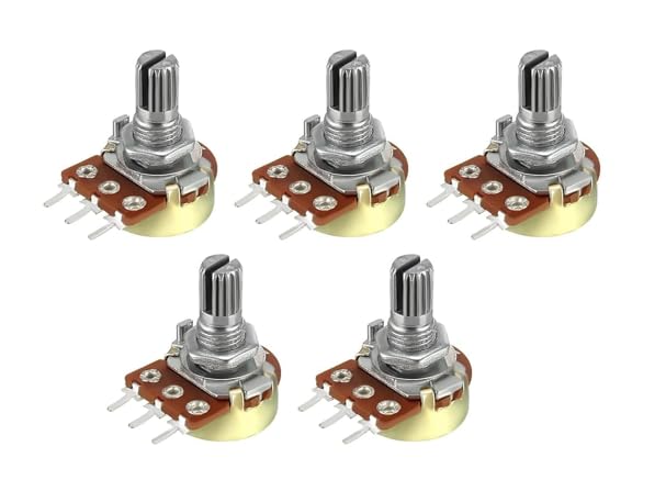 SP Electron B10K ohm Potentiometer, Single Variable Resistor (Round) (Pack of 5) (B0CPVVC49G) Amazon Price History, Amazon Price Tracker