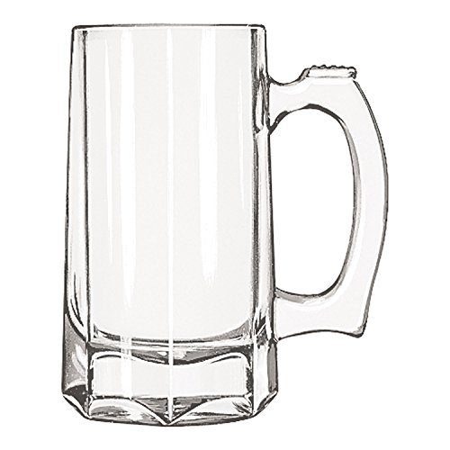 Libbey 12-oz Glass Beer Steins (Pack of 12)