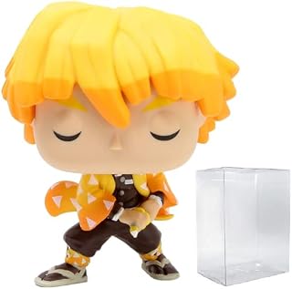 Demon Slayer - Zenitsu Agatsuma Funko Pop! Vinyl Figure (Bundled with Compatible Pop Box Protector Case)