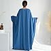 Women Muslim Abaya Dress 1Piece Bat Sleeve Islamic Maxi Robe Fashion Jilbab for Women Eid Kaftan Muslim Robe