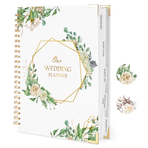 Wedding Planner Book and Organizer for the Bride - 9x12" Wedding ...
