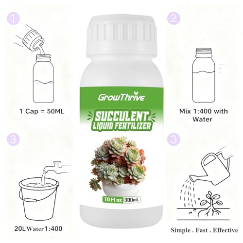 Fertilizante Líquido para Suculentas 300 ml Orgánico miniatura 5