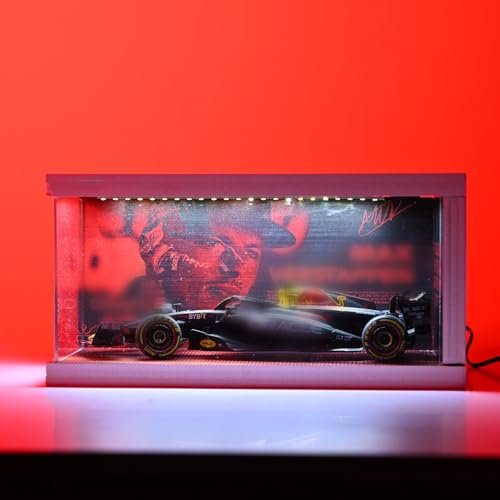 Image of 1:64 Scale Parking Lot Display Case - Diecast Car Display for Mini Cars, Model Vehicles - Diorama Garage Showroom for Collectors (Black) (Without Cars) | Best of Craft