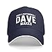 What A Difference A Dave Makes Hat for Women Baseball Cap Cute Cap Navy Blue