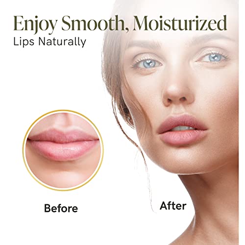 Bee Rx Lip Plumping Serum - Natural Bee Venom Plus Kanuka Honey - Anti-Aging Lip Care Products, Lip Moisturizer For Smooth, Soft Lips #TOP4