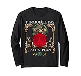 Capture l'essence même des aventures de jeux de rôle : cette confiance téméraire qui précède souvent les moments les plus chaotiques. Parfait pour tous les aventuriers de table, rôlistes passionnés et maîtres du jeu qui savent que avoir un plan n'est rien