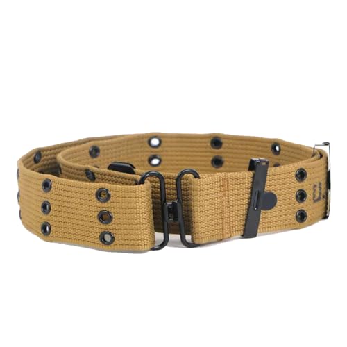 Ceinture US M36 en toile kaki de la Seconde Guerre mondiale