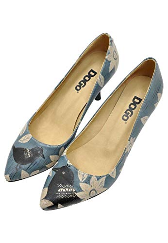 DOGO Personalize Your Life Women Fashion - Dogoletto Printed Heels - Vegan, Environmentally Friendly, Handmade - Breathable Design
