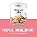 Buttermilk Biscuit Mix Can Emergency Food Supply, 29 Servings, 10 Year Shelf Life - Biscuit Mix Just Add Water and Baking Powder
