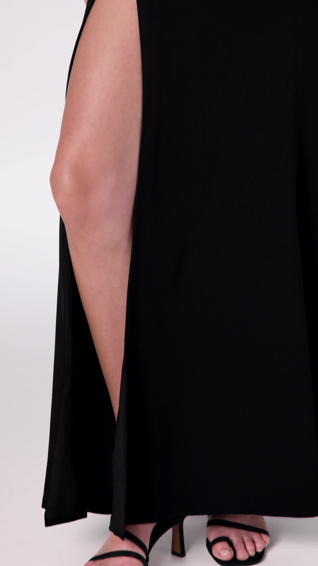 Amazon.com: Dress the Population Women's Amy Asymmetrical Crepe Maxi Dress,  Black, XX-Small : Clothing, Shoes & Jewelry
