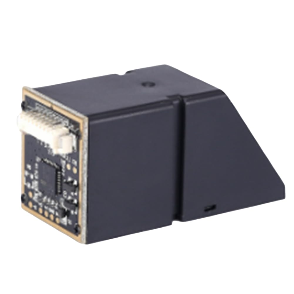 Uxsjakjsd Black As608 Fingerprint Reader Sensor Module Locks Serial Communication Interface Fingerprint Acquisition