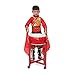 KAFELE Chinese Drum Set with Drum Stand Stamped Dragon Pattern Drums Wei Feng Gong Drums Celebration/Opening/Wedding,Red Drum, 60CM