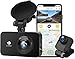 Produktbild Z-Edge WiFi Dashcam Dual 1080P Front und Heckkamera FHD Autokamera, Einzelne Frontkamera 1296P, 2,7 Zoll LCD Bildschirm, Loop-Aufnahme, WDR, G-Sensor, Parkmodus