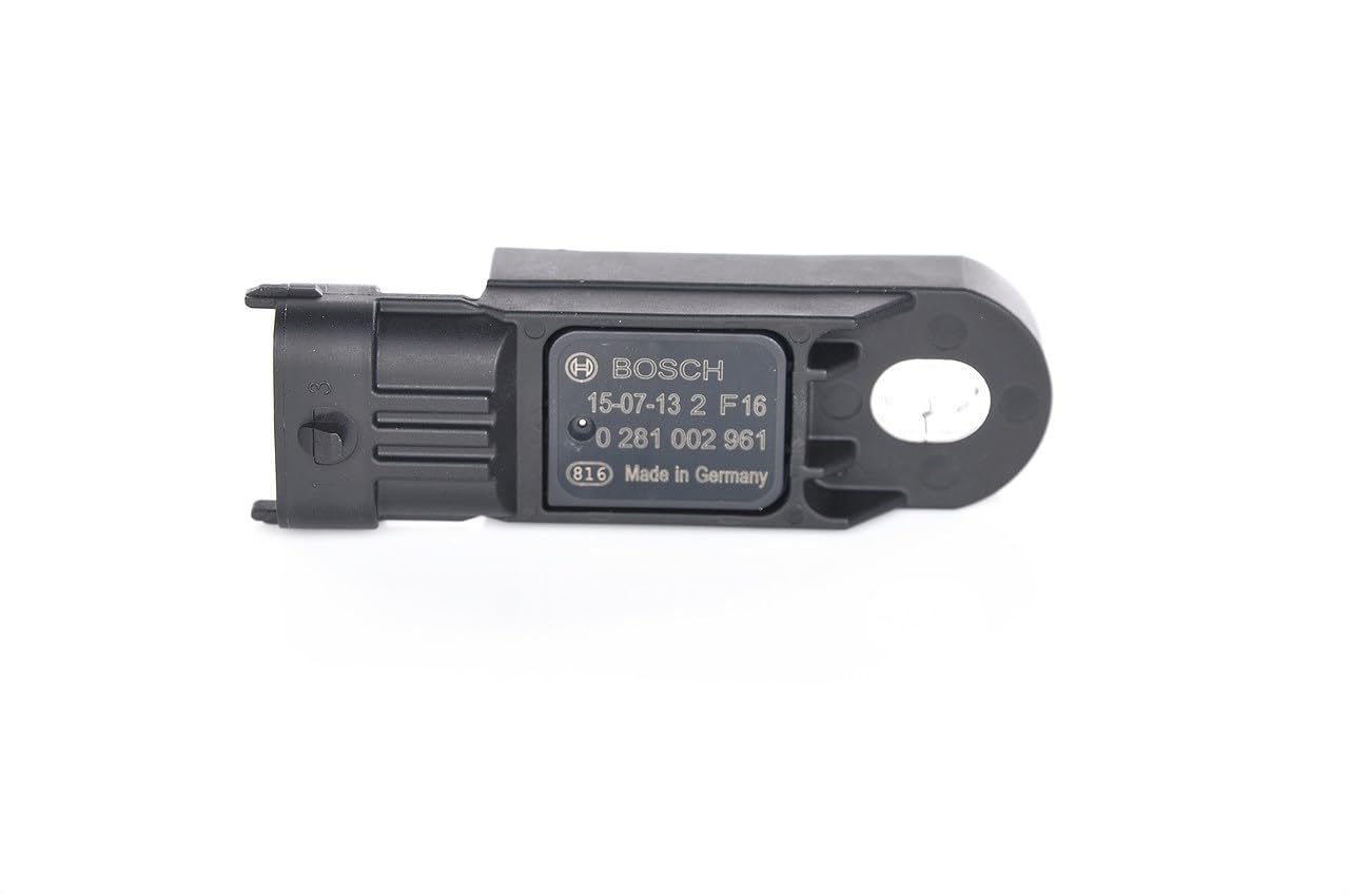 BOSCH Sensore, Pressione alimentazione 0281002961 Compatibile con: NISSAN NAVARA NP300, NAVARA NP300 Pritsche/Fahrgestell, NV400 Bus, NV400 Kasten, NV400 Pritsche/Fahrgestell, PATHFINDER III