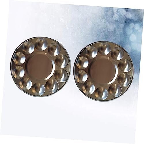 EXCEART 2 Pezzi 10 Padella di Vernice Vassoio