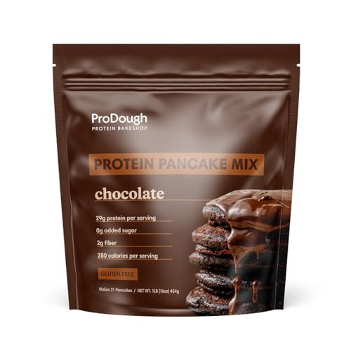 ProDough Shop Buttermilk Pancake and Waffle Mix - Gluten Free Low Carb High Protein Pancake Mix - Healthy Pancakes and Waffles for Breakfast or Snack