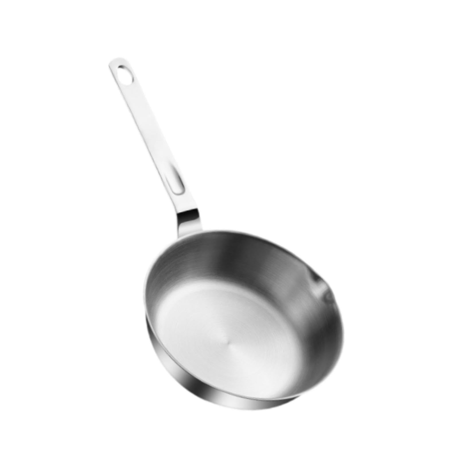 Poêle en acier inoxydable 16cm : la qualité durable pour cuire vos steaks