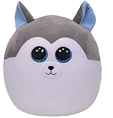 Ty - Squish a Boos - Coussin Peluche Enfant Slush le chien 20cm, TY39293