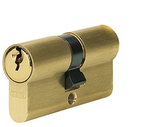 Preisvergleich Produktbild ABUS 39517 Zylinder mit Demi Zylinder 10 x 30 mm gold