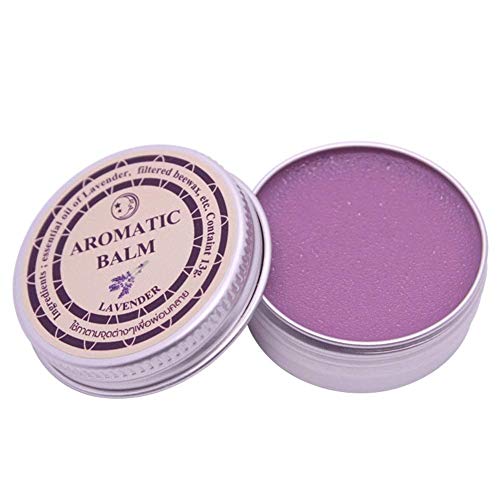 Aromatic Essential Lavender Balm Improve Sleep Relax the Nerve Sleep Night Cream Sleep Relieve Mood And Improve Sleep Aromatic Great in Lavender,Cream Balm Essential Oil Insomnia Headache(13g)
