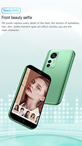 Mini Smartphone Unlocked 1Gb Ram 8Gb Rom Small Cell Phones, 2.5'' Touch Screen Quad Core Android Tiny Phone/3G/Wifi/Dual Sim/Hd Camera/Google Play Mobile Phone (Green) #TOP4