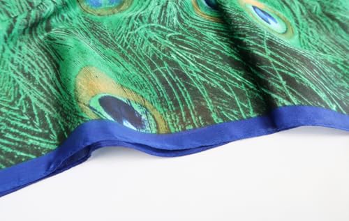 Image of MALINA Women's Polyester Silk Satin Stole Scarf - Soft Lightweight Fashion Wrap, Elegant Floral & Gradient Design, summer stole,Scarf For Women,Premium Stole,Large Size 180x90 cm'