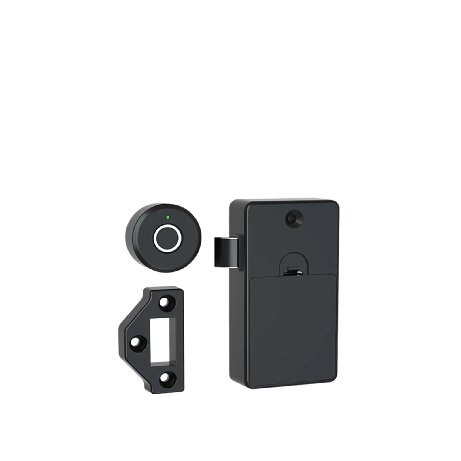 Cerradura de puerta inteligente, Cerradura electrónica inteligente for cajón de gabinete con huella dactilar, Bluetooth, for uso en almacenamiento en el hogar