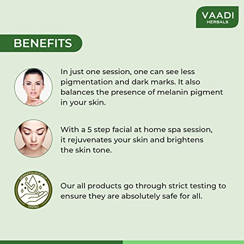 Vaadi Herbals Lemongrass & Cedarwood Spa Facial Kit 1 Kit
