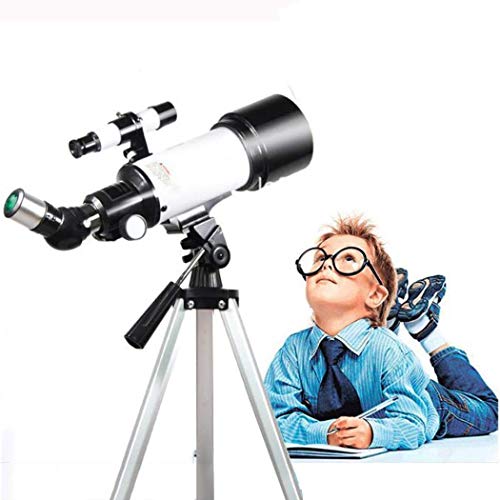 Telescopio refractor 70mm para adultos con trípode ajustable miniatura 3