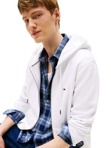 Image of Tommy Hilfiger Men's Medium Weight Fleece Full Zip Up Hoodie