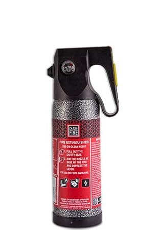 Ceasefire Gas Based Car & Home Fire Extinguisher (Antique) - 500 gm