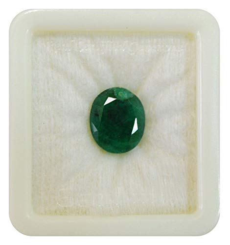 Émeraude verte Colombienne précieuse de 8,25 Ratti pour haute joaillerie sur mesure
