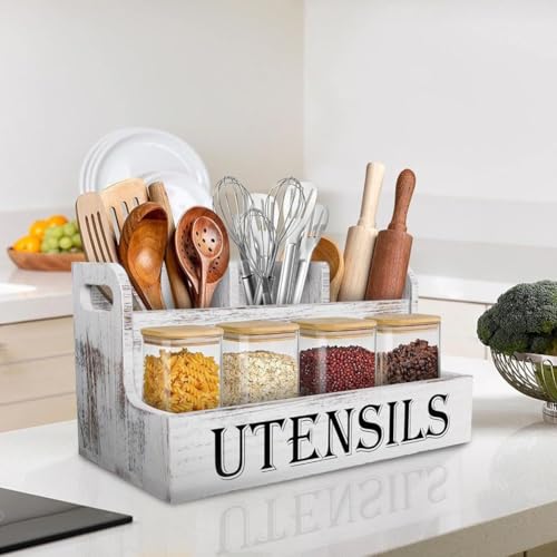 Boîte de rangement couverts bois pour libérer vos tiroirs - 7