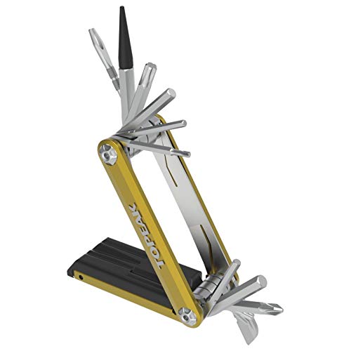Topeak Tubi 18 Multi Tool with Integrated Tubeless Tyre Functions, Gold