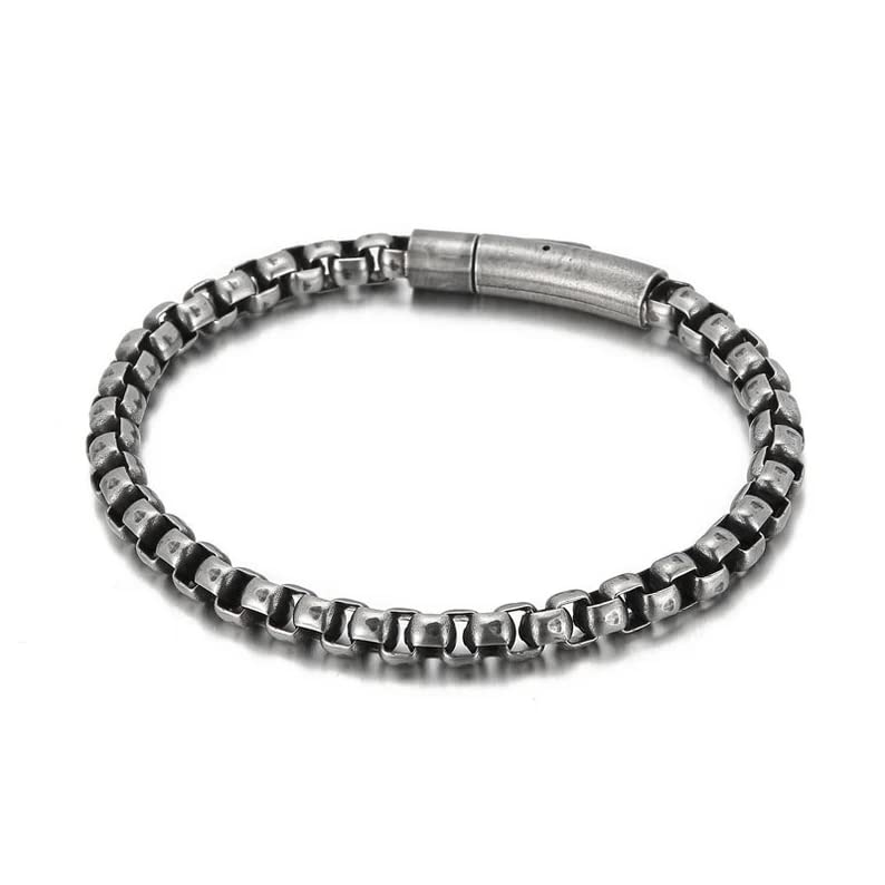 See full amazon price history chart for THE MEN THING SHADOW SQUARE - 5mm Titanium Steel Antique Black Bracelet 9 inch for Men & Boys THE MEN THING SHADOW SQUARE - 5mm Titanium Steel Antique Black Bracelet 9 inch for Men & Boys (B0BFFPXTBJ) Amazon Price History, Amazon Price Tracker