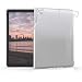 Produktbild kwmobile Hülle kompatibel mit Apple iPad Air/Air 2 / iPad 9.7 (2017/2018) - Tablet Cover - Tab Case Silikon Schutzhülle in Matt Transparent