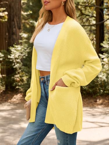 Image of LILLUSORY Oversized Cardigan Sweaters for Women 2026 Fall Fashion Outfits