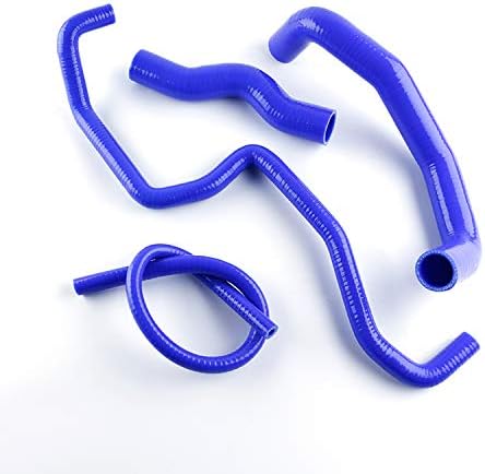 CMS - Kit de manguera de radiador de silicona de 3 capas azul compatible con Nissan Skyline 350Z Infiniti G35 2003-2006 CMS - Kit de manguera de radiador de silicona de 3 capas azul compatible con Nissan Skyline 350Z Infiniti G35 2003-2006