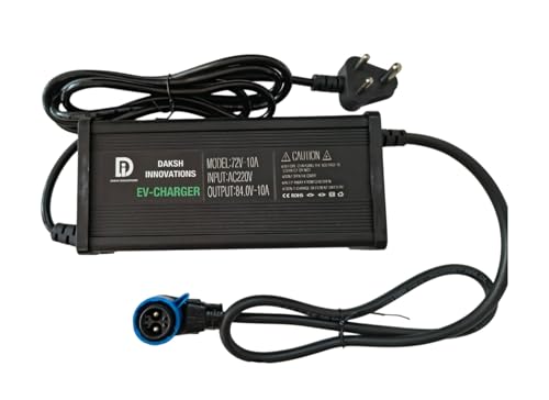 Image of Okinawa PRIASE PRO Charger 72V /10AMP /84 V Cutoff CHOGORI Connector