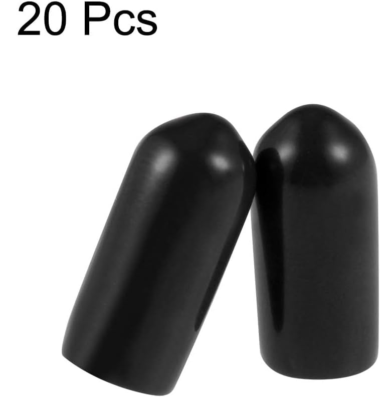 MACHSWON 20pcs Rubber End Caps 5mm ID - Image 3