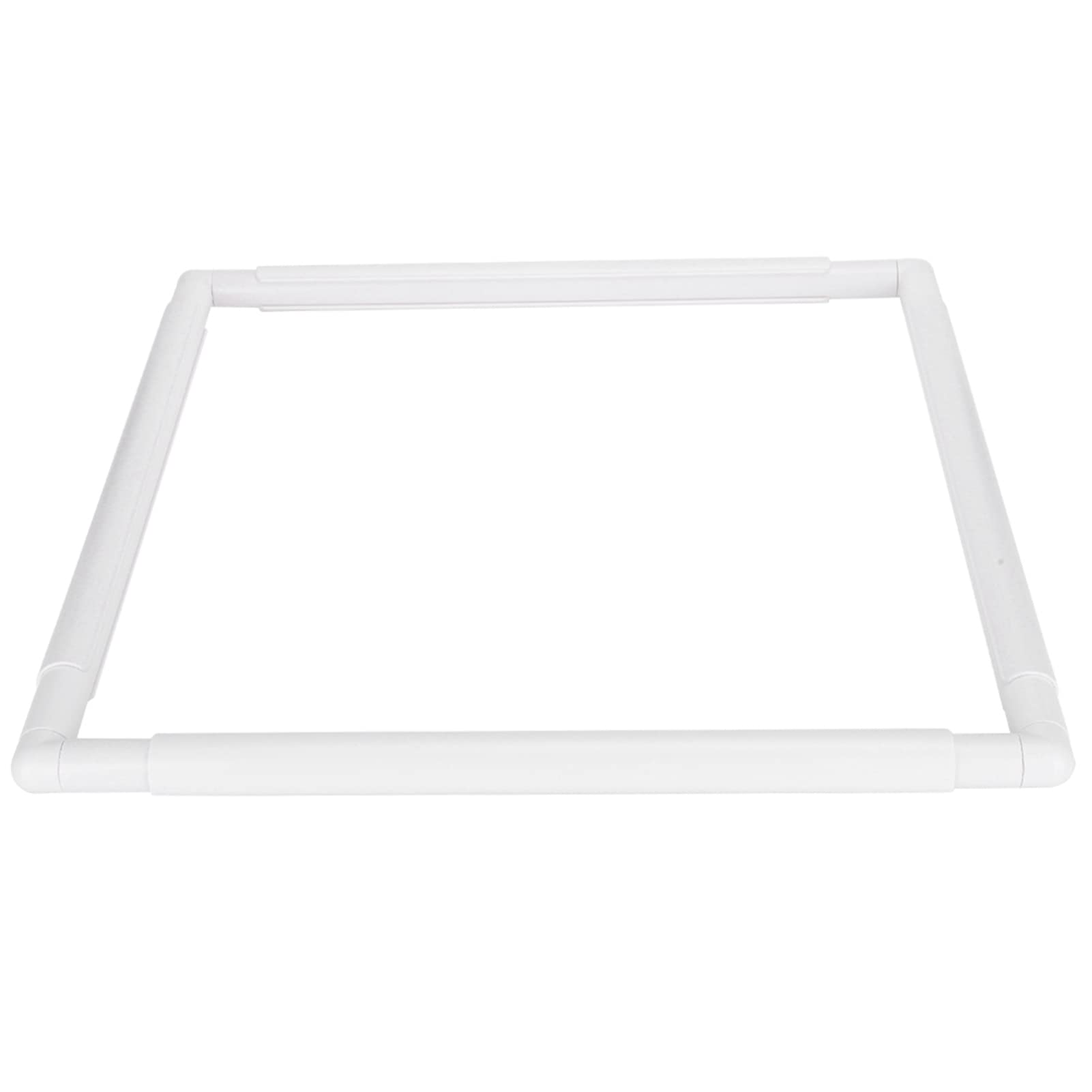 Jelquix Square Shape Embroidery Frame Durable Plastic Hoop for DIY Craft and Needlepoint, 4pc Set for Sewing Accessories (43.1*43.1CM)