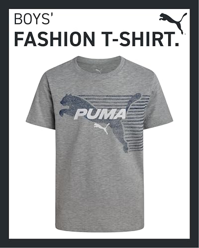 Image of PUMA Boys T-Shirts Athletic Crewneck Short Sleeve Tees (Sizes S-XL)