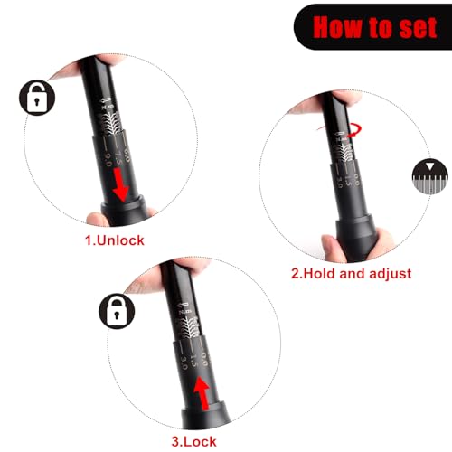FOURROBBER Torque Wrench 1/2-inch Drive Click Torque Wrench Dual-Direction 25-220Nm for Car Motorcycle,Truck 4 FOURROBBER Torque Wrench 1/2-inch Drive Click Torque Wrench Dual-Direction 25-220Nm for Car Motorcycle,Truck - Image 4