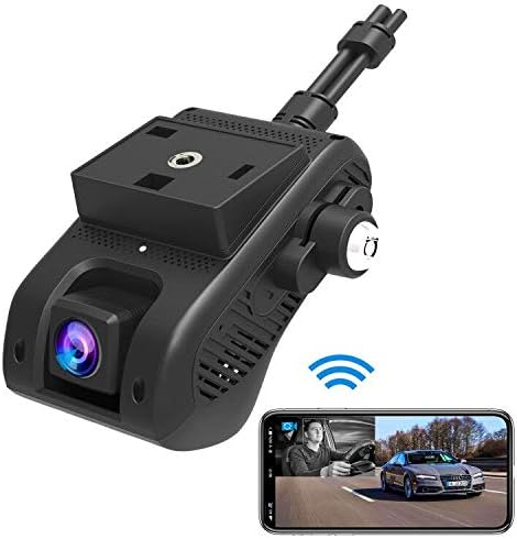 Dual Dash Cam, Lncoon 3G/WiFi Car Dash Camera 1080P with 3G Live Video Streaming Via APP/PC, GPS Tracking, Dashboard Camera DVR Recorder with Loop Recording/G-Sensor/Power Cutoff, Vibration/SOS Alarm