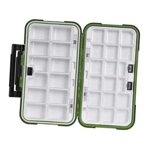 Boîte à leurres de portable compartiments ajustables pour matériel de pêche et rangement d'appâts