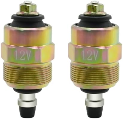 Solenoide de corte de combustível diesel ZUDKSUY 12 V 3903575 para bomba VE Cummins 5.9L 1988–1993 – Kit com 2 unidades