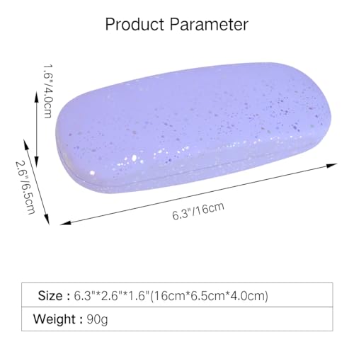 Image of PERFECTSIGHT Hard Shell Eyeglasses Case, Kawaii Protective Glasses Case for Kids, Cute Eyeglass Case for Women Men Girls